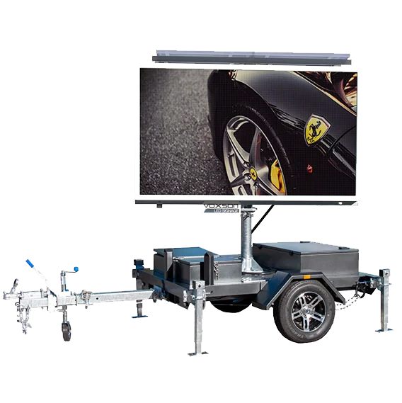 V4s Solar Powered Full LED Sign by Voxson