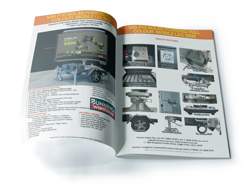 Download Voxson's LED Signage Catalogue