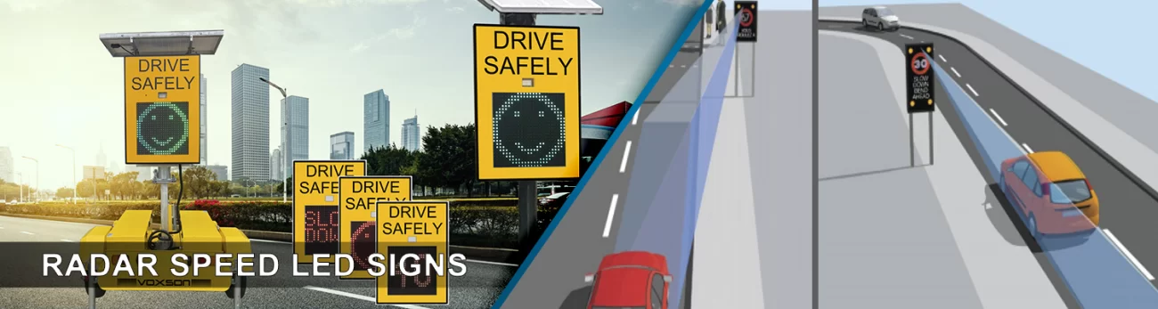 Radar Speed LED Signs from Voxson