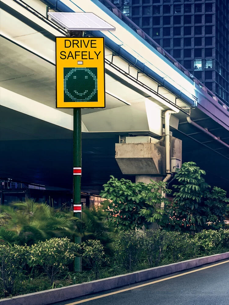 Voxson Pole Mounted Radar Speed Sign