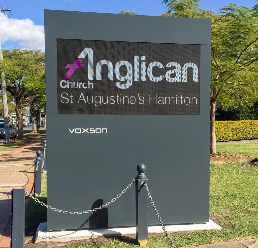 Voxson Outdoor LED Sign – Saint Augustus Church 2 Voxson Outdoor LED Sign - Saint Augustus Church 2
