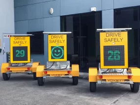 Speed Indicator Signs - Mobile Trailer