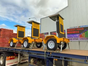 Speed Indicator Signs - Mobile Trailer Radar Speed Sign Barcoo Council