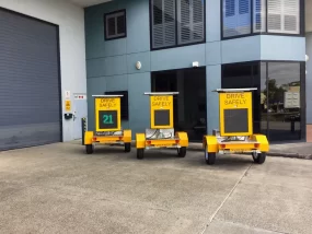 Speed Indicator Signs - Mobile Trailer