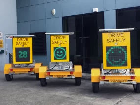 Speed Indicator Signs - Voxson Mobile Trailer