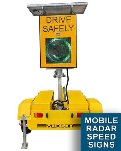 Mobile Radar Speed Sign Web Page