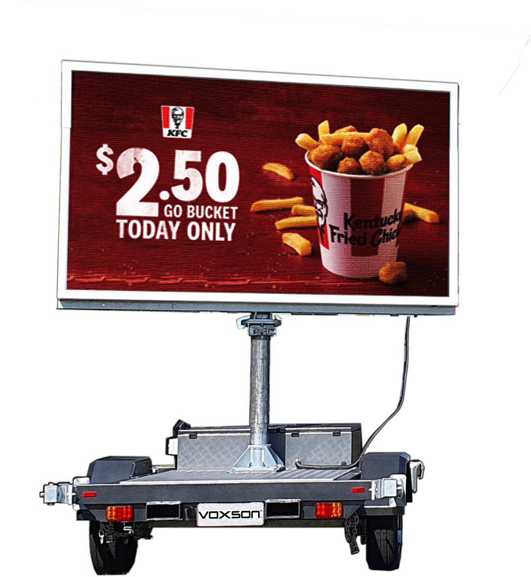 V6E—P6-transparent Voxson V6E 1920 x 960 LED Sign
