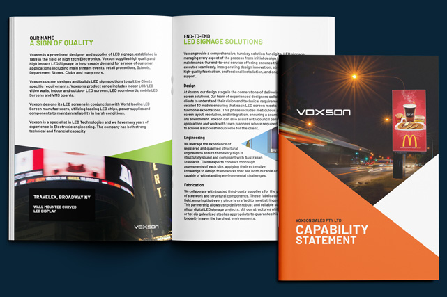 Voxson LED Signs and LED Displays