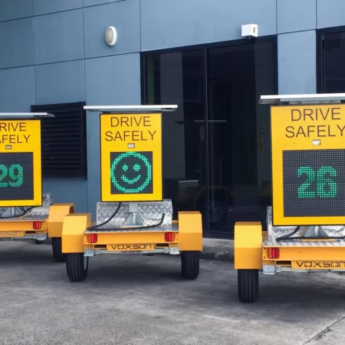 Speed Indicator Signs - Mobile Trailer